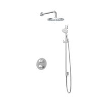 Hotbath Cobber IBS20A inbouw doucheset - 3-standen handdouche - 25cm hoofddouche - wandarm - glijstang - chroom