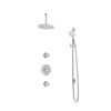 Hotbath Cobber IBS20 inbouw doucheset - 3-standen handdouche - 25cm hoofddouche - 15cm plafondbuis - glijstang - chroom