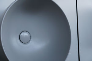 Catalano Sfera opzetwastafel 42x22cm rond - mat cemento
