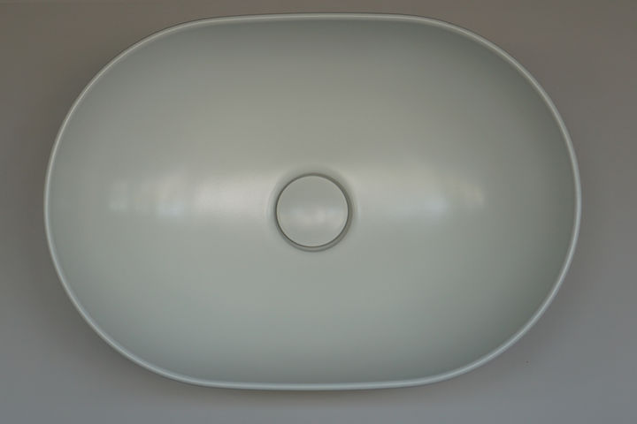 Catalano Sfera opzetwastafel 50x35cm ovaal - mat wit