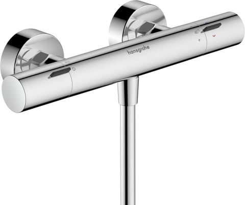 Hansgrohe Ecostat Fine opbouw douchethermostaat - chroom