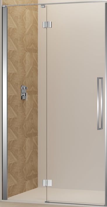 Van Rijn Products ST07CH deur voor douchecabine 100cm Chroom