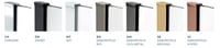 Van Rijn Products ST01500 inloopdouche 90cm - Geborsteld RVS - Satijnglas