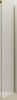 Van Rijn Products ST0935090WSB zijwand voor douchecabine 90cm - Geborsteld messing
