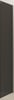 Van Rijn Products ST0935090WGM zijwand voor douchecabine met grijs rookglas 90cm - Geborsteld gunmetal