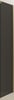 Van Rijn Products ST09350100WSB zijwand voor douchecabine met grijs rookglas 100cm - Geborsteld messing