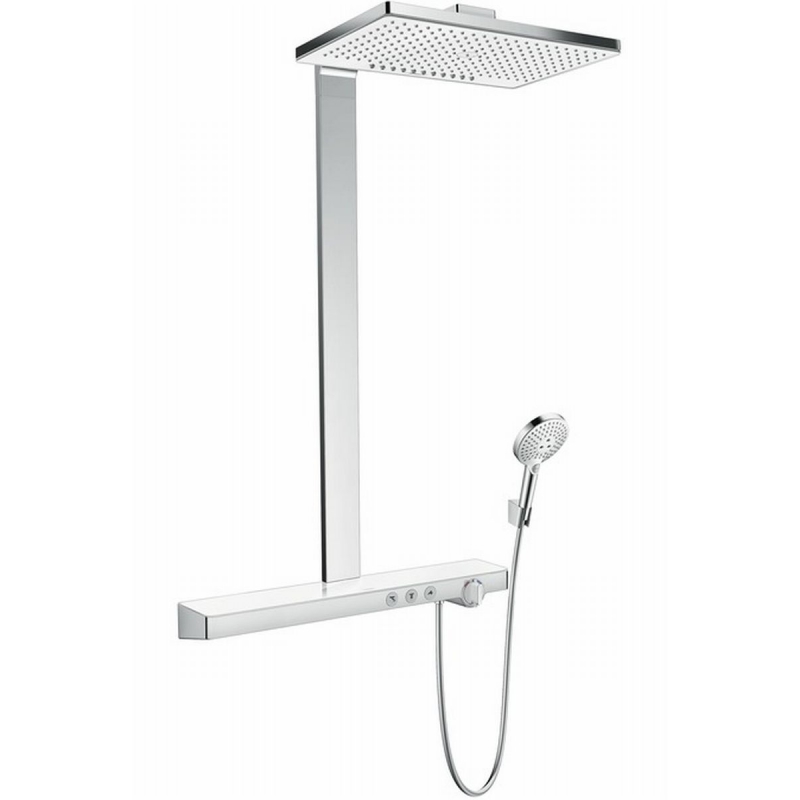 Hansgrohe Rainmaker Select 460 2Jet Showerpipe Es Wit Chroom hansgrohe kopen in de aanbieding Hansgrohe Rainmaker Select 460 2Jet Showerpipe Es Wit Chroom hansgrohe kopen in de aanbieding