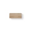 LoooX Wooden Drawer BoX badmeubel 100x46cm massief eiken 1 lade - old grey