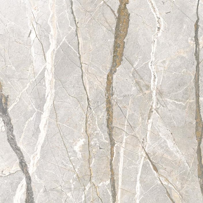 Flaviker Supreme Hedonism tegel 120x120cm - silver roots