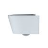 Mondiaz Lavie Hangtoilet rimless met zitting SC & QR 53cm - Clay