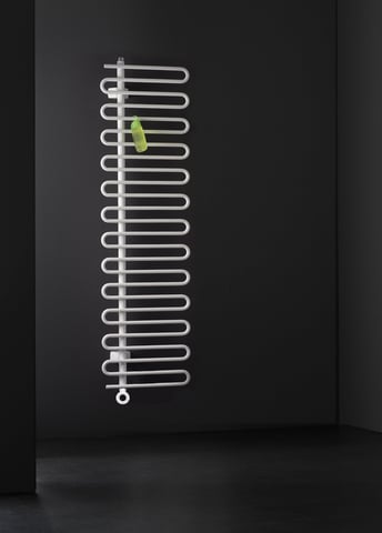 Instamat Cobra elektrische radiator - links - 600W - 114,4x60cm - wit