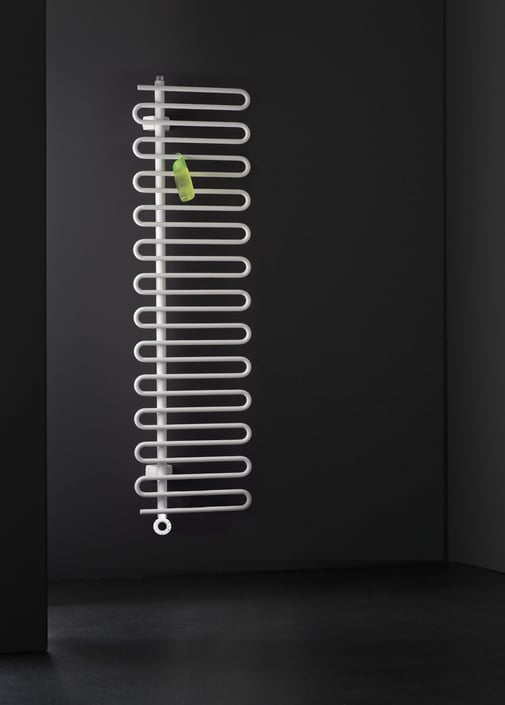 Instamat Cobra elektrische radiator - links - 600W - 142,1x50cm - wit