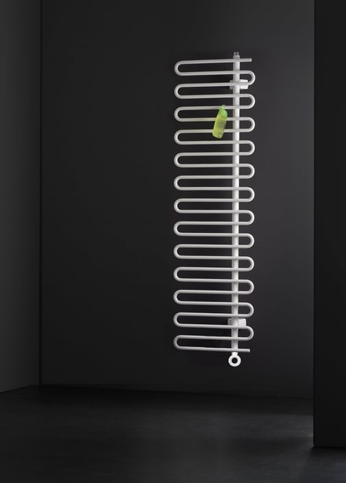 Instamat Cobra elektrische radiator - rechts - 600W - 142,1x50cm - wit