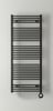 Instamat Base elektrische handdoekradiator 148x50cm - 600W - soft zwart