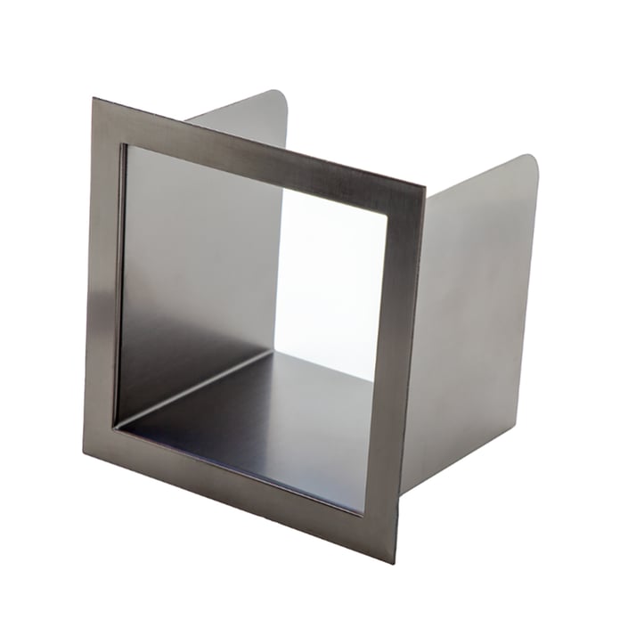 Alvoro Hidden inzetstuk voor inbouw reserverolhouder - geborsteld gunmetal PVD