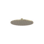 May hoofddouche met antikalk nozzles 25cm - geborsteld mat goud PVD