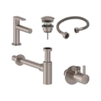 Geborsteld nickel PVD