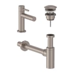 Geborsteld nickel PVD