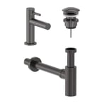 Geborsteld carbon black PVD