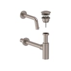 Geborsteld nickel PVD