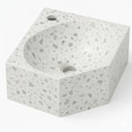 Mat wit terrazzo