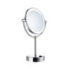 Smedbo Outline LED make-up spiegel vrijstaand chroom
