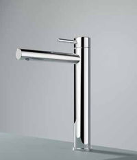 Hotbath Buddy B103H wastafelkraan hoog model - Geborsteld koper PVD
