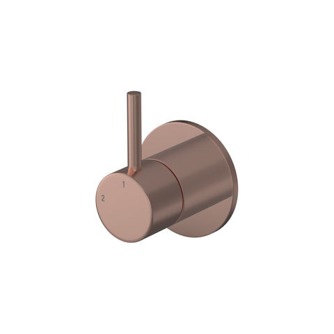 Hotbath Buddy C111EXT afbouwdeel voor Inbouw 2-weg omstel - Geborsteld koper PVD