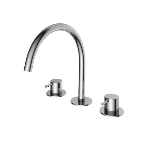 Hotbath Cobber CB033 wastafelkraan - Gepolijst zwart PVD
