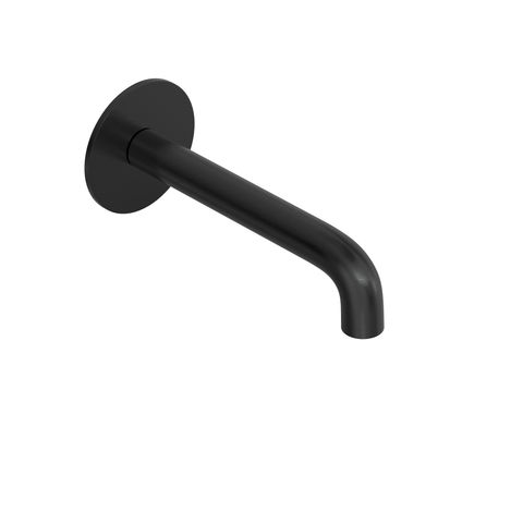 Hotbath Cobber CB095 universele uitloop - 15cm - geborsteld zwart PVD