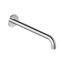 Hotbath Cobber CB095 universele uitloop - 25cm - geborsteld zwart PVD