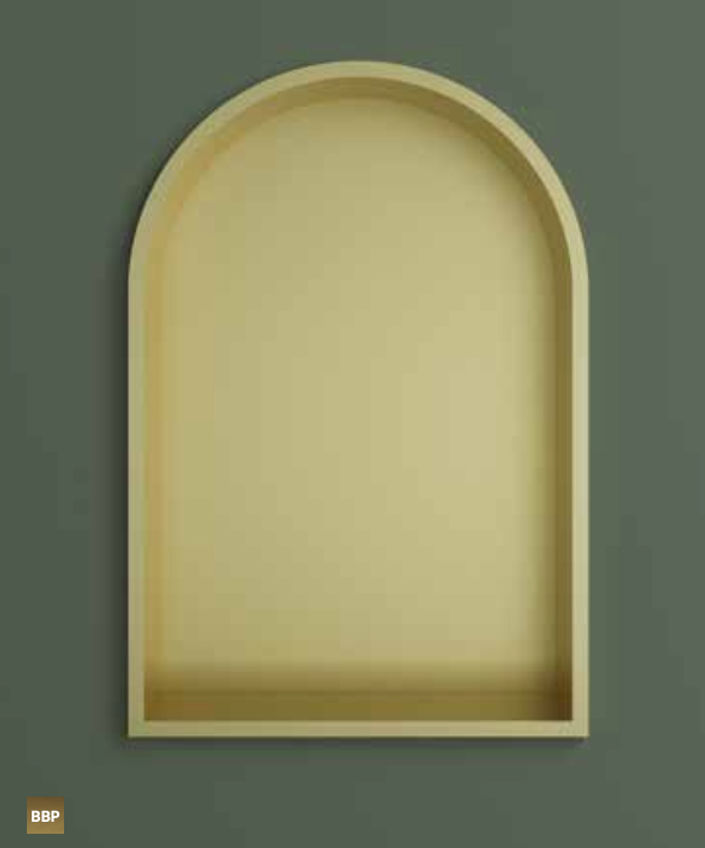Hotbath &More inbouwnis 30x45x10cm toogmodel - RVS 316