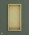 Hotbath &More inbouwnis 30x15x10cm - geborsteld messing PVD