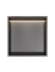 Geborsteld gunmetal PVD