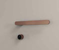 Hotbath &More Rails Soft Square handdoekwarmerset 50cm - 1 stang - tuscan bronze