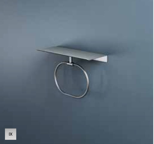 Hotbath &More SHA08 handdoekring voor planchet - tuscan bronze