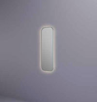 Hotbath &More toiletspiegel soft square 30x80cm indirecte verlichting - mat wit
