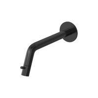 Hotbath Cobber/Dude UW001 wand fonteinkraan - Geborsteld zwart PVD