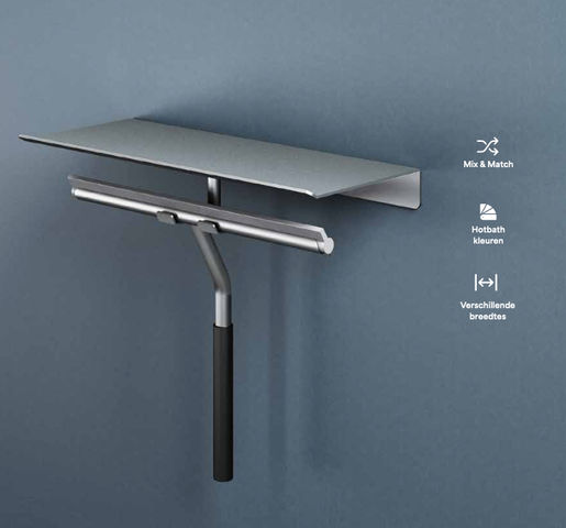 Hotbath &More planchet 80cm - geborsteld koper PVD