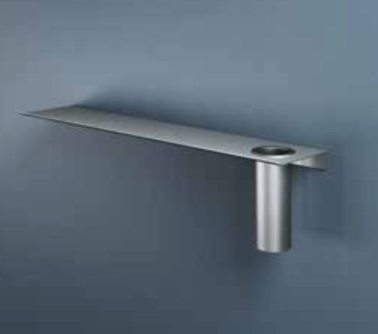 Hotbath &More SHA01 beker voor planchet - geborsteld zwart PVD