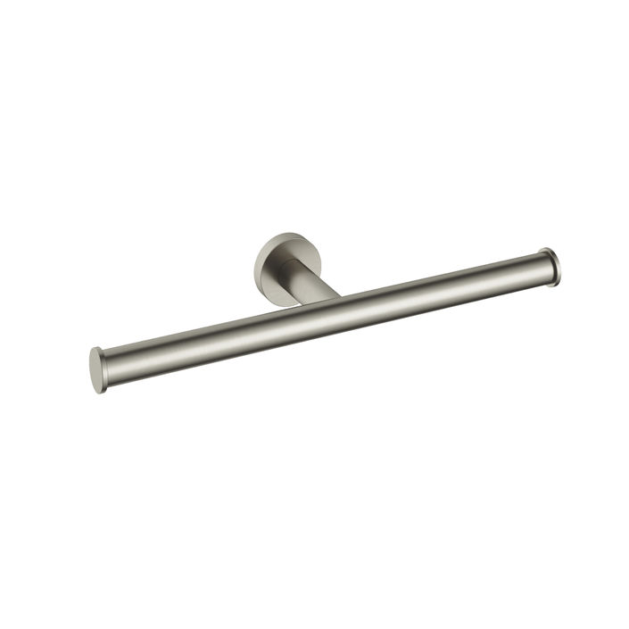 Hotbath &More BAA05 dubbele toiletrolhouder - Geborsteld nikkel