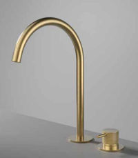 Hotbath Cobber X CX023H wastafelkraan 2-gats hoog  - Chroom