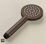 Hotbath M355 handdouche rond - Tuscan bronze