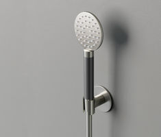 Hotbath Cobber M444 handdoucheset - geborsteld zwart PVD