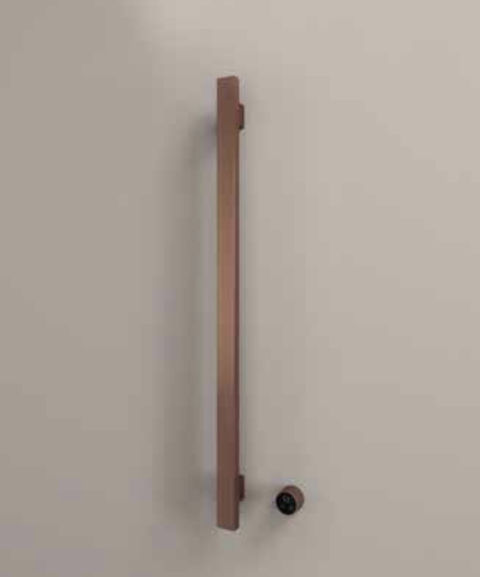 Hotbath &More Rails Square handdoekwarmerset 135cm - 1 stang - tuscan bronze