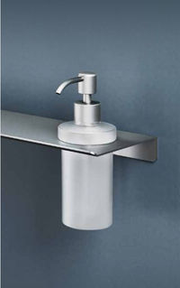 Hotbath &More planchet 30cm - 1 uitsparing - geborsteld koper PVD