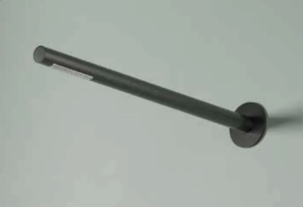 Hotbath Ace AC195 wand hoofddouche velvet - geborsteld nikkel