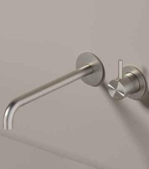 Hotbath Archie AR105EXT afbouwdeel voor inbouw wastafelmengkraan 25cm RVS 316