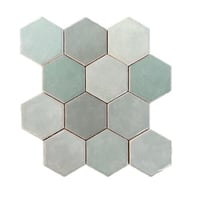 Grandeur Hexagonel wandtegel 28x30cm - green