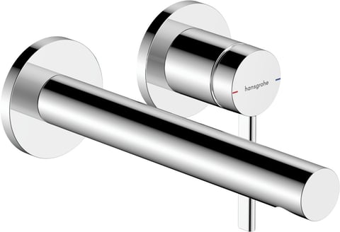 Hansgrohe Zesis S afbouwdeel voor inbouw wastafelkraan 19,4 cm met plug - chroom